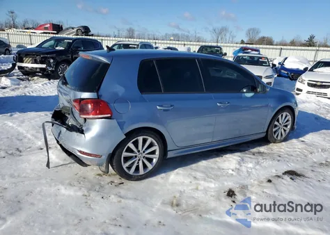 2012 Volkswagen Golf z USA, uszkodzony, nr VIN WVWNM7AJXCW215994
